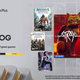 An advertisement for PlayStation Plus games shows a variety of game covers, including Final Fantasy VII Remake Intergrade
